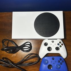 Microsoft Xbox Series S 512GB Console with two controllers 