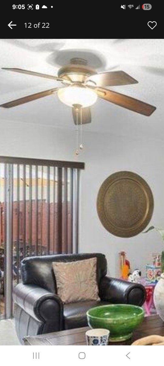 2 Brown Leather Sofa