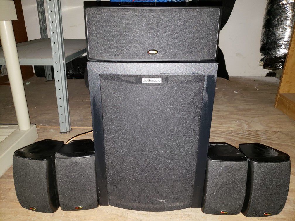 Polk audio surround sound system rm6750