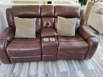 Leather Recliner 