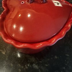 Heart Shaped Bowl With Lid