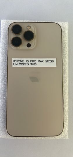 iPhone 13 Pro Max 512GB Unlocked Perfect