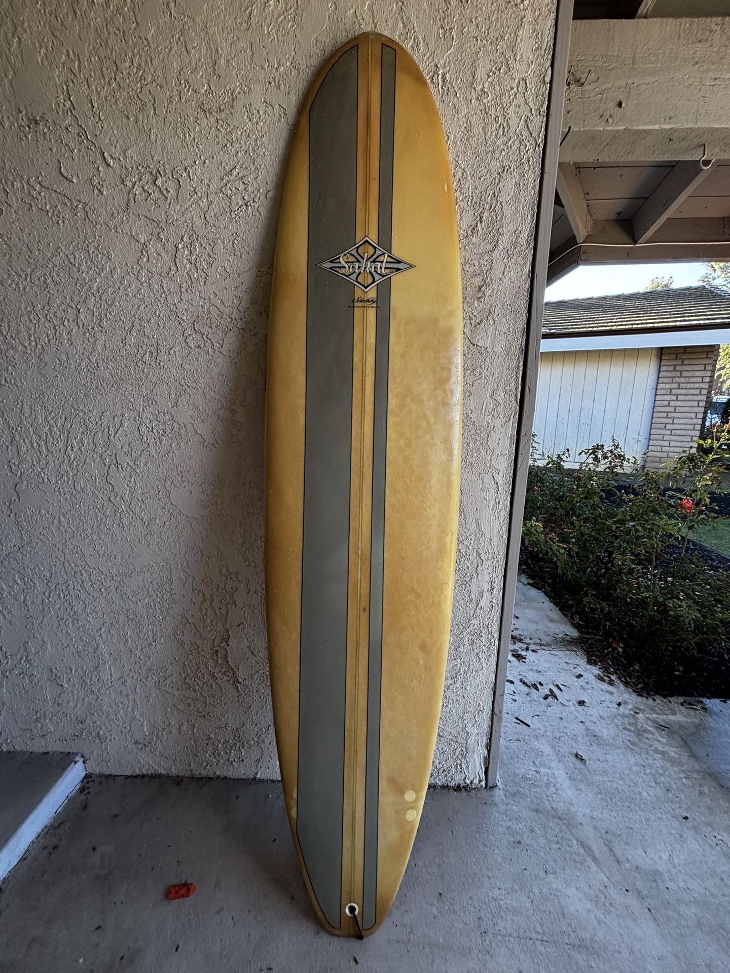 Sakal 8ft Fiberglass Surfboard