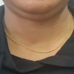 Gold Chain: 18K Plated