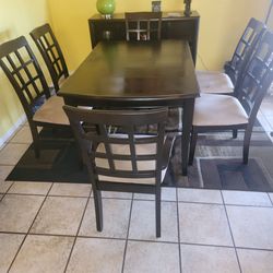 Dining table 7 peaces