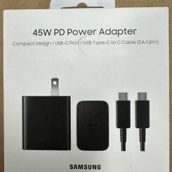 NEW SAMSUNG 45 W PD Power Adapter  