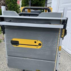 Dewalt Dwe7491 Table Saw And Stand