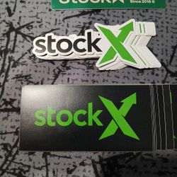 27 Stock X Stickers 