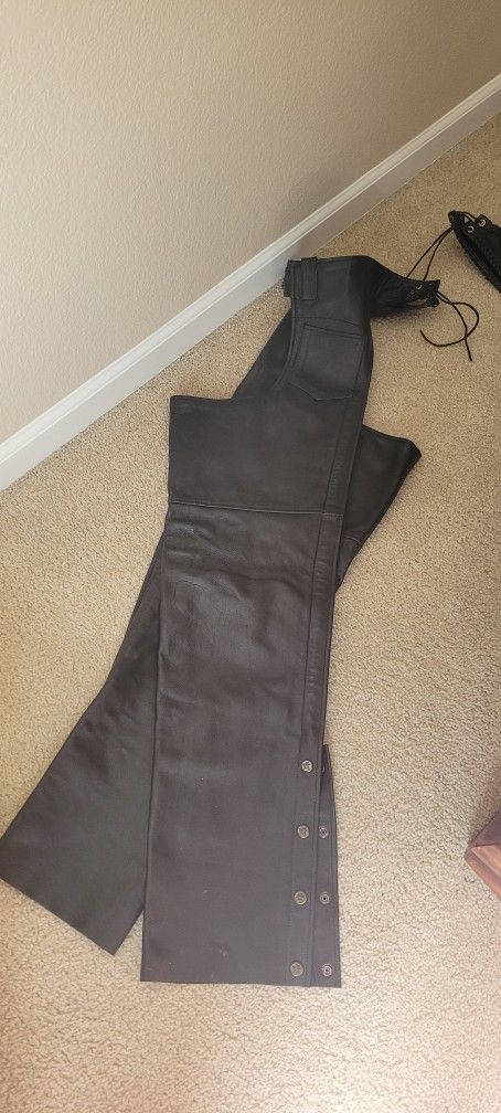 Leather Riding Chaps ... A Few Different Styles