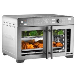 Gourmia XL 13-In-1 French Door Countertop Oven with Air Fry and Temperature Probe