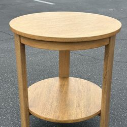 Round Top Side Table 