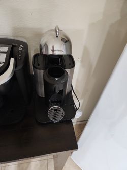 Nespresso Machine, Milk Frother, and Nespresso Capsules