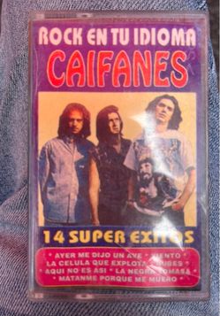 Caifanes 14 Éxitos cassette tape