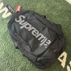 Supreme Black Backpack 
