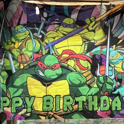 Ninja Turtles Banner