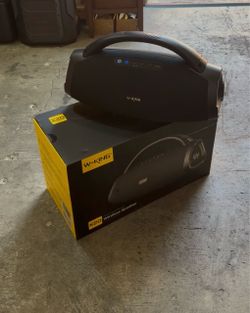 W-KING 300W Peak 200W RMS Portable Bluetooth Speakers, Massive Bass Party Boombox IPX7 Waterproof
