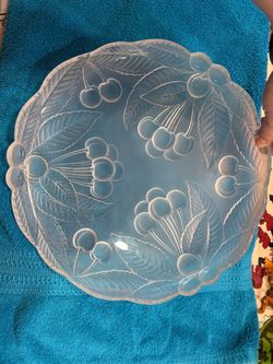 Mikasa bountiful cherries serving platter