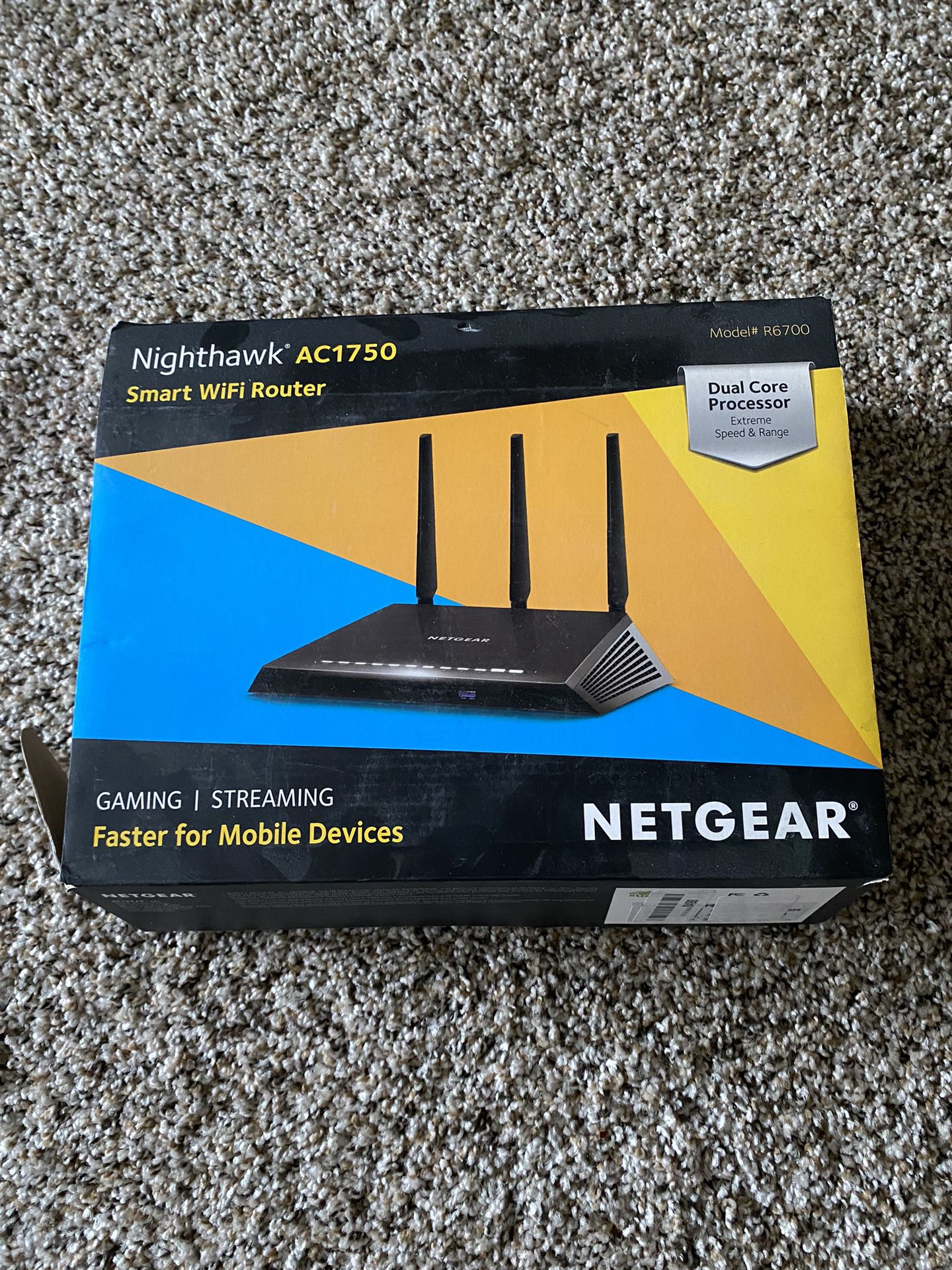 Netgear Nighthawk AC1750 Smart Wifi Router 