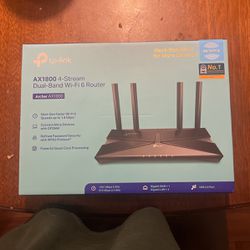 TP-link AX1800 4-Stream Dual Band Wi-Fi Router