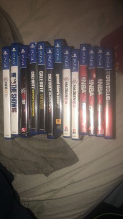 Ps4 games bundle