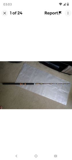 Heavy-Duty Trolling Saltwater Fishing Rod 5.6ft  / 170cm 50-100lbs Double Pulley