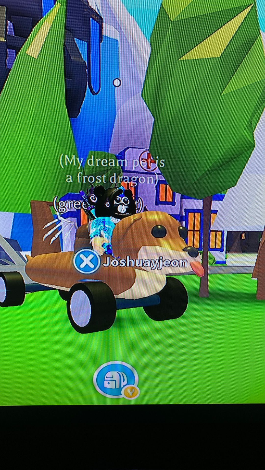 Dog car in adopt me or send me your best trade