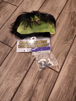 Frankenstein Top Of Head With Bolts