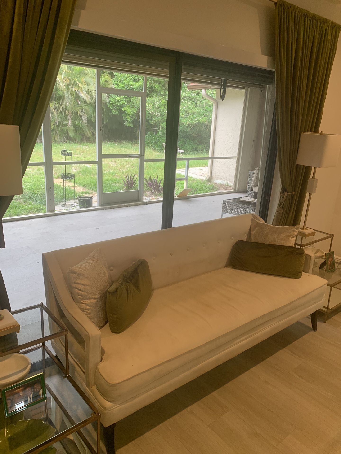Ivory Sofa 
