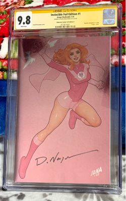 Invincible 1 Megacon exclusive signed and graded 9.8