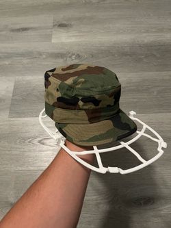 Vintage 1996 USGI Woodland Camouflage Cap Hot Weather Military BDU Patrol Hat