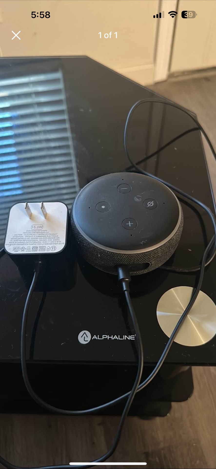 Alexa Echo Dot 3rd Gen