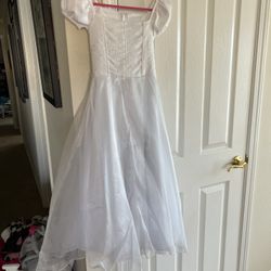 Cutest Girls White  Dress