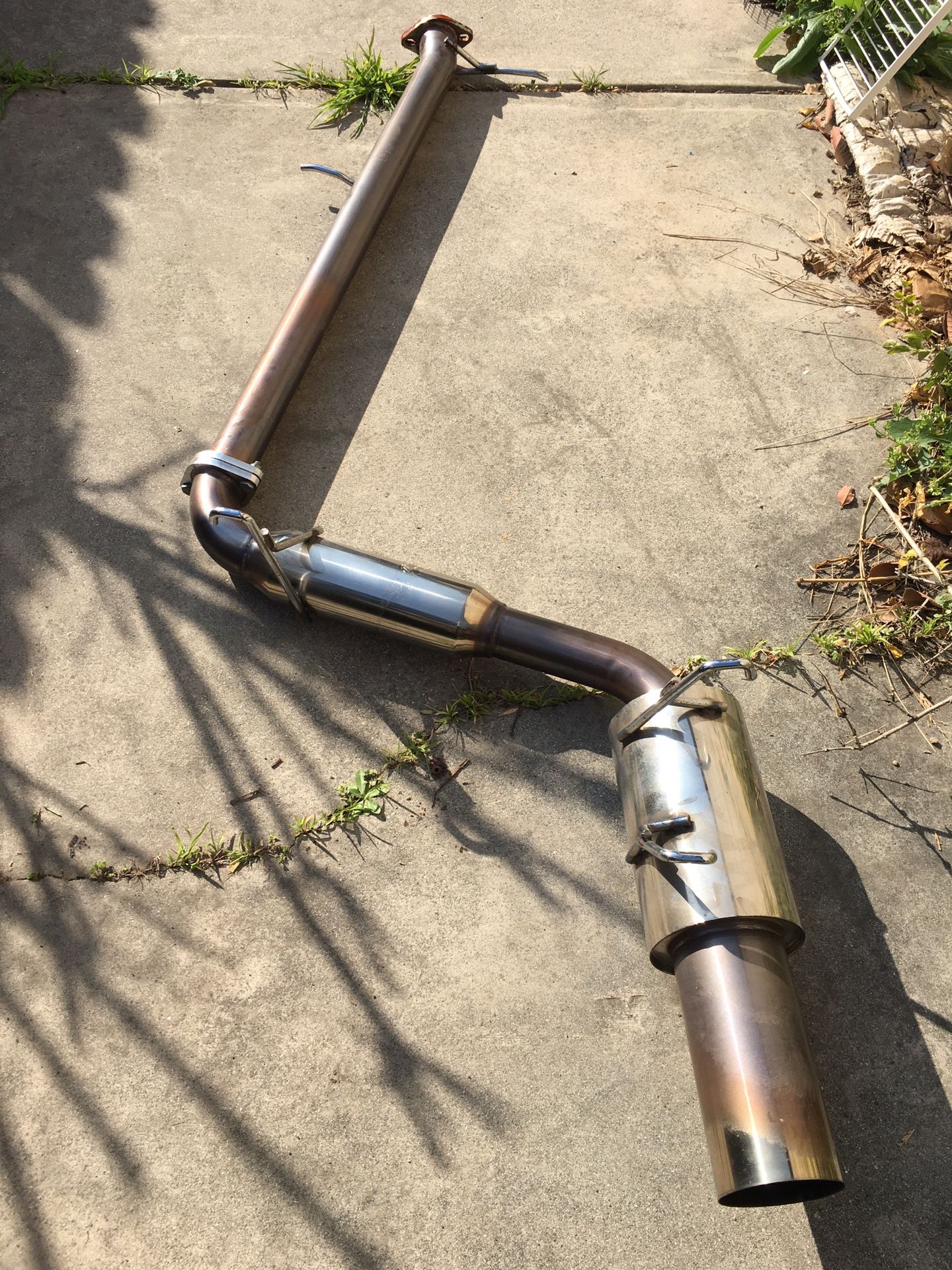 Manzo Mazda Miata MX-5 Eunos 89-97 1.6/1.8L Stainless Catback Exhaust Muffler
