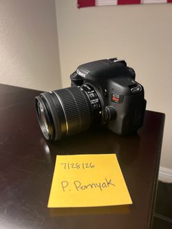 Canon T6i Rebel Camera