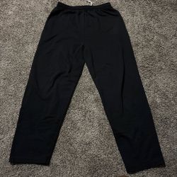 Plan black joggers