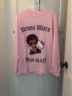 Hello Kitty/Bruno Mars shirt