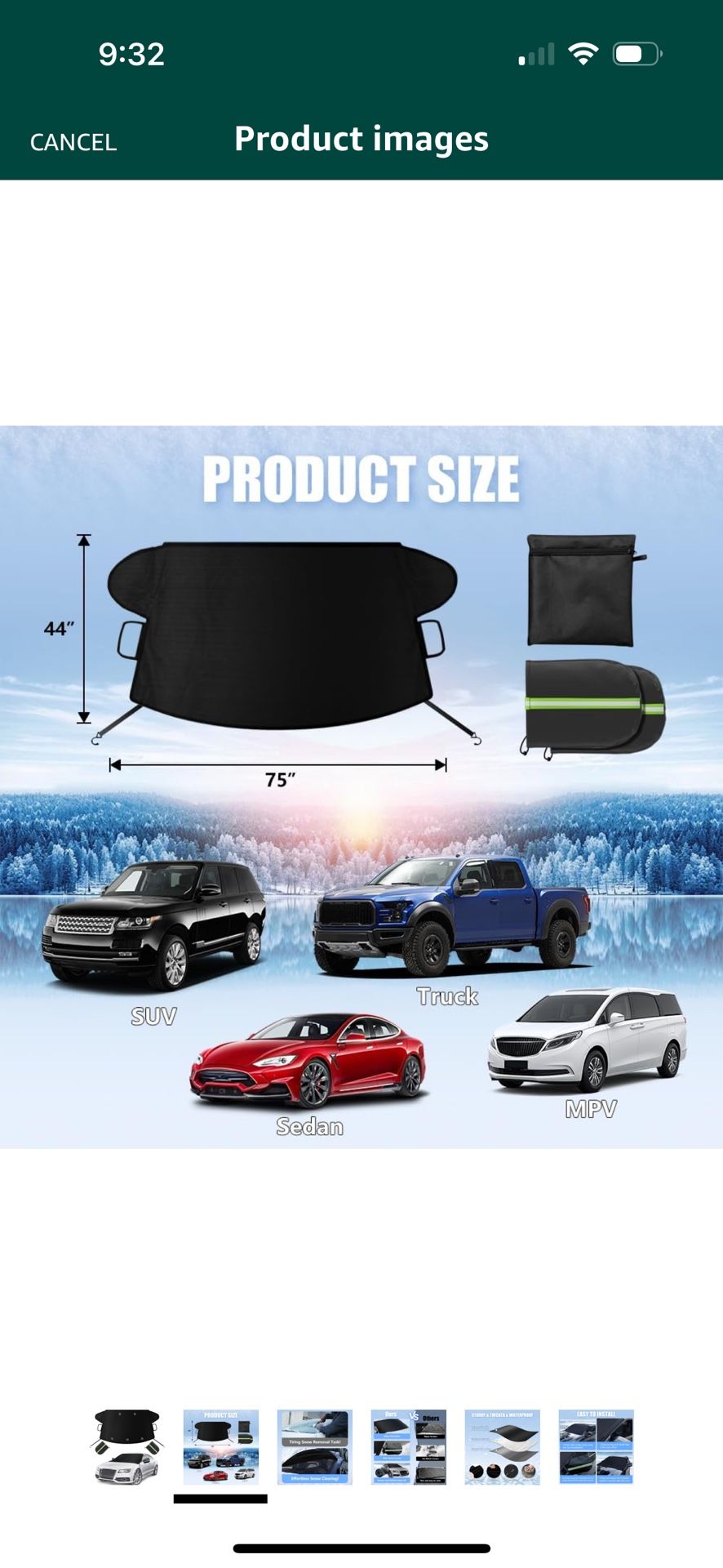 Perfect Car Windshield Cover for Snow Trip in Icy Conditions