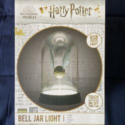 Harry Potter Snitch Bell Jar Light