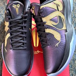 Nike Kobe 5 Protro Eggplant Year Of The Mamba Size 11