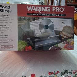 WARING PRO FOOD SLICER
