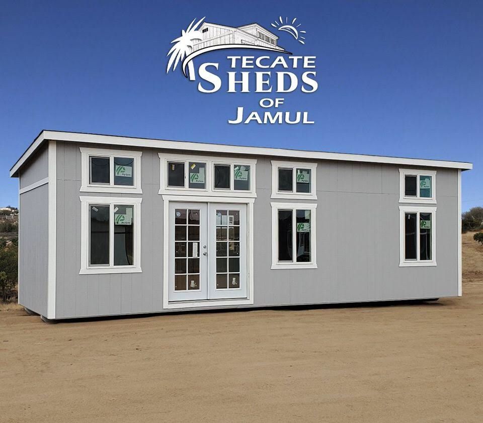 10x32 Studio Cabin, Tiny House, ADU, Granny Flat Tecate Sheds Of Jamul for Sale in Fallbrook