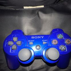 Blue PS3 Wireless DualShock 3 Controller 
