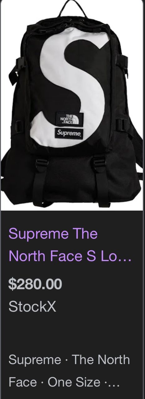Supreme X North Face Backpack