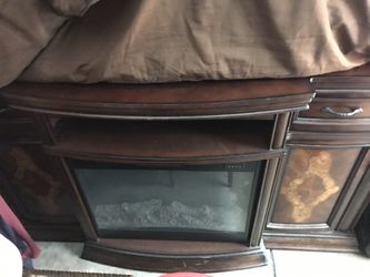 Fireplace TV Stand