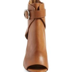 NIB CHLOE Women's Tan Leather Millie Booties, Size 41 EU