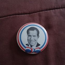 1968 Richard Nixon Campaign Button/Pin 
