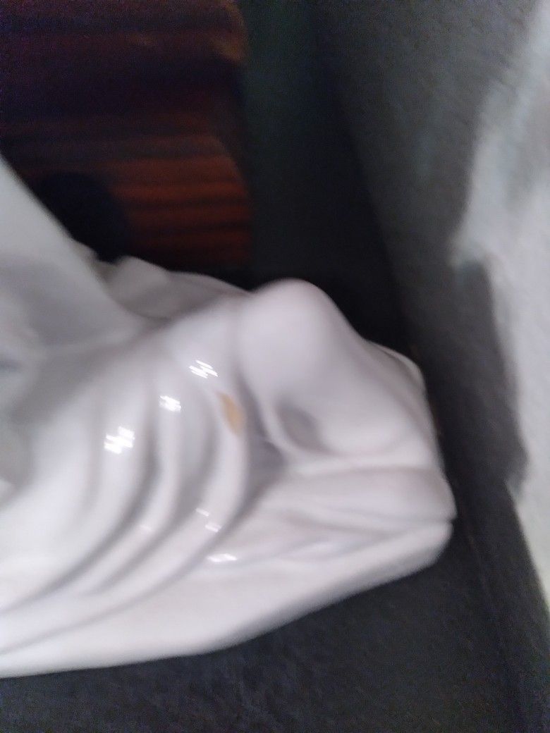 1950's Zaccagnini Italian Pottery Roman Greek Figural Candle Holder Pair