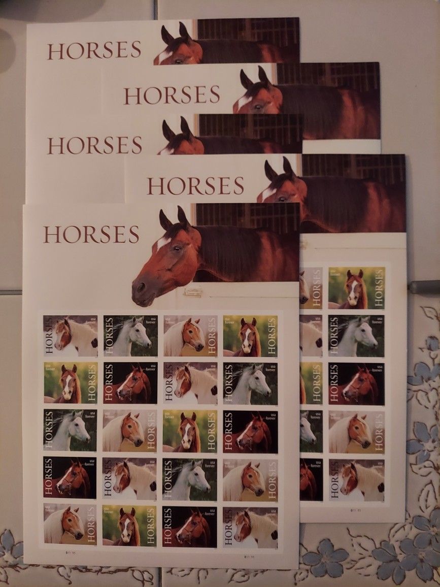 Horses Forever Stamps