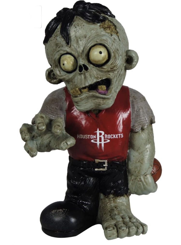 Houston Rockets NBA Basketball Forever Collectibles Team Zombie Statue Figurine - BRAND NEW!!