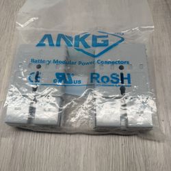 2 Pcs 350 Amp 600 Volt 2/0 AWG Battery Power Connector (2/0AWG Contact）Sealed